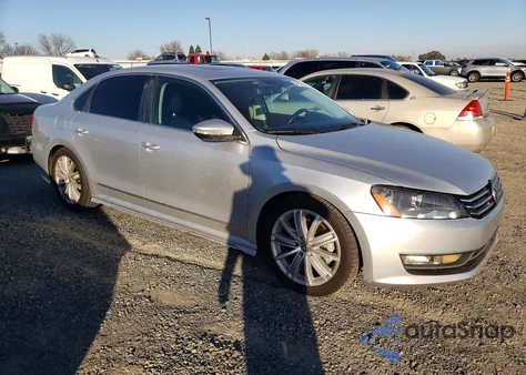 2012 Volkswagen Passat Sel из США, поврежденный, VIN 1VWCN7A32CC001540